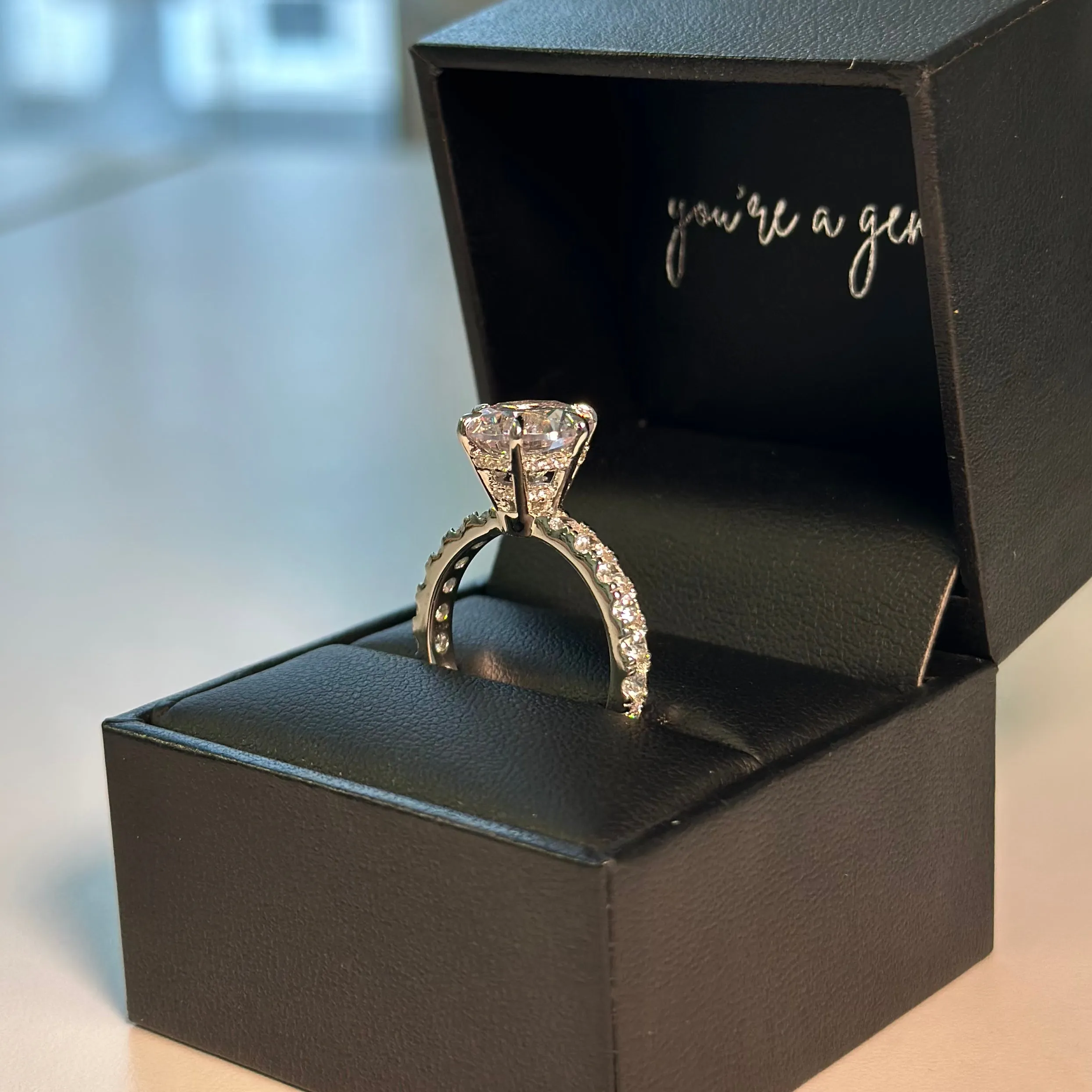 PAIGE CUSTOMIZABLE CZ RING