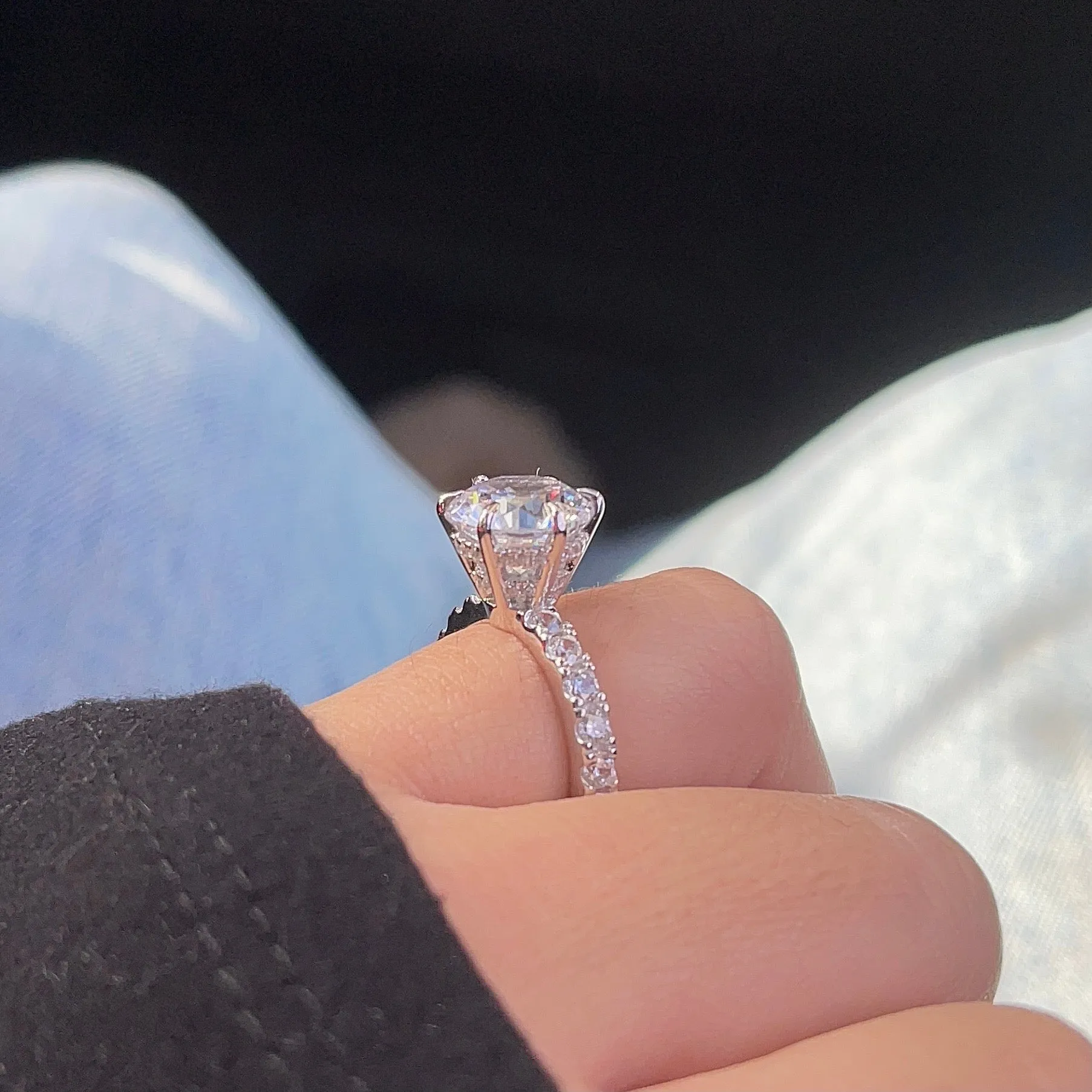 PAIGE CUSTOMIZABLE CZ RING