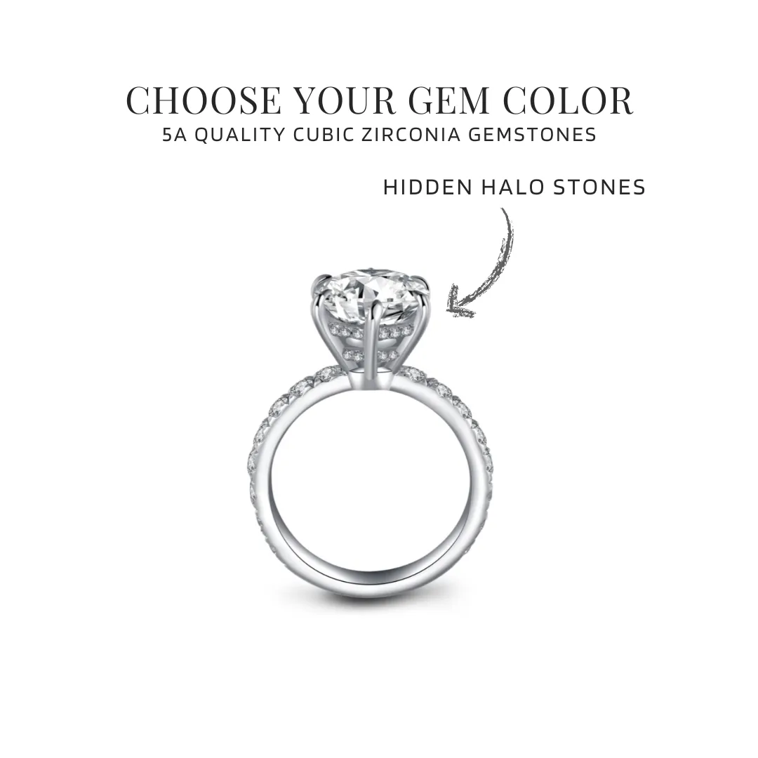 PAIGE CUSTOMIZABLE CZ RING