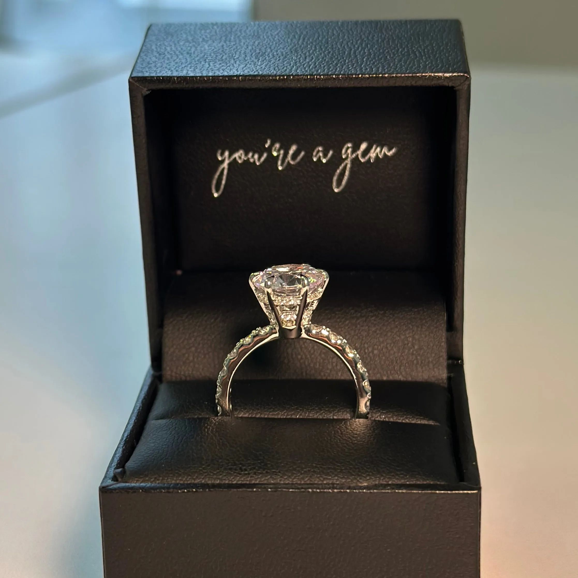 PAIGE CUSTOMIZABLE CZ RING