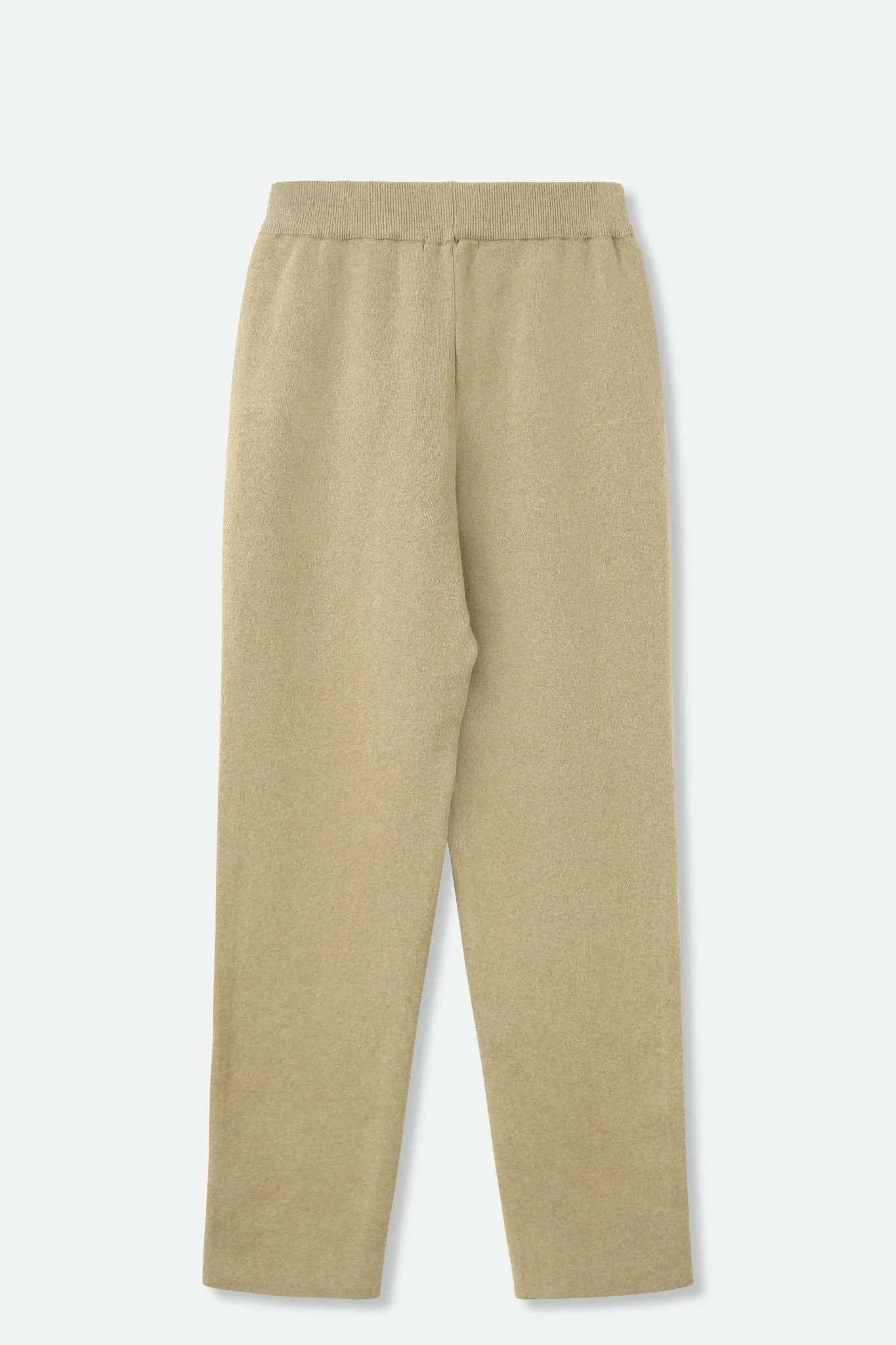 PAIGE PANT IN DOUBLE KNIT HEATHERED PIMA COTTON