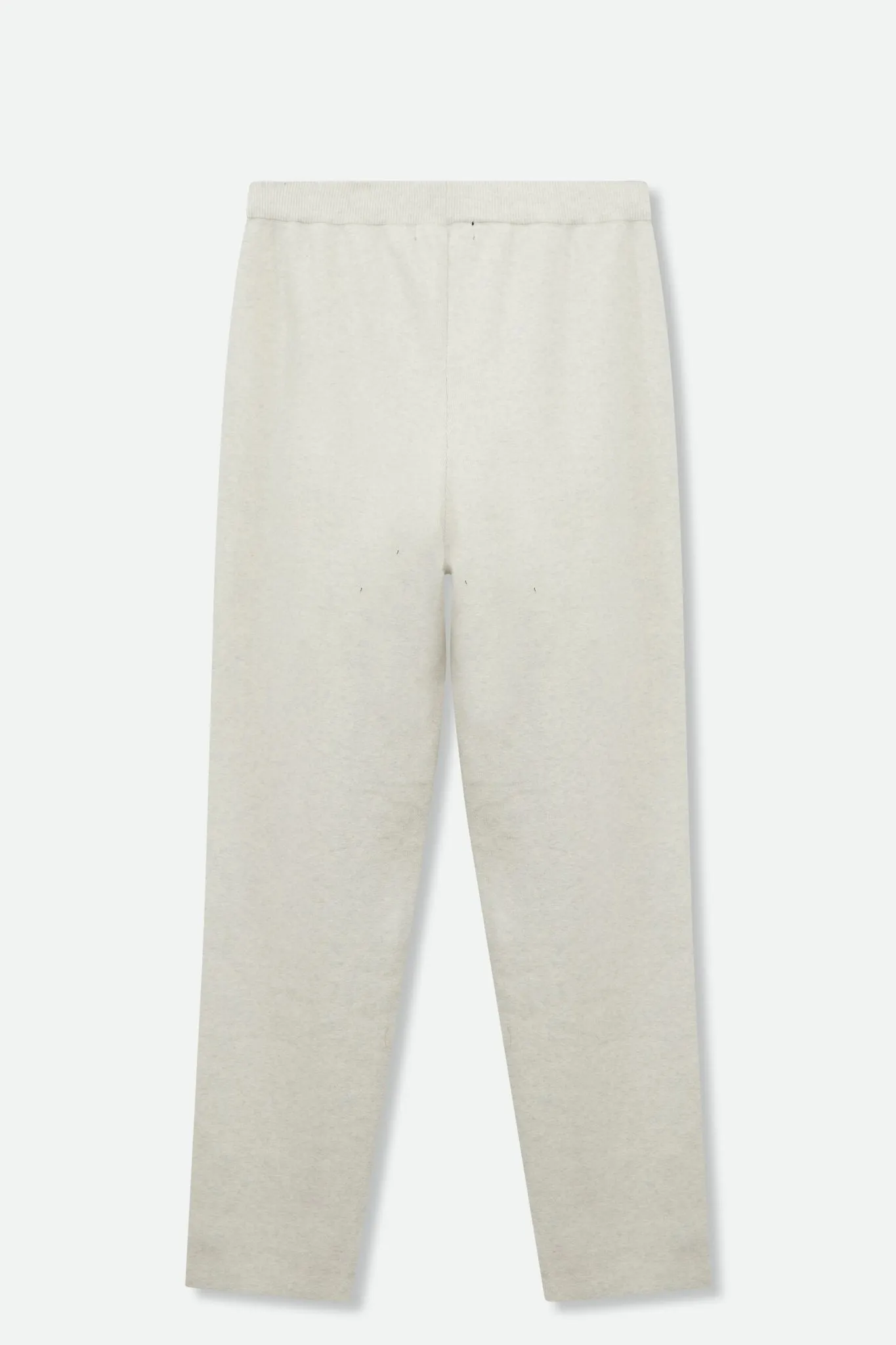 PAIGE PANT IN DOUBLE KNIT HEATHERED PIMA COTTON