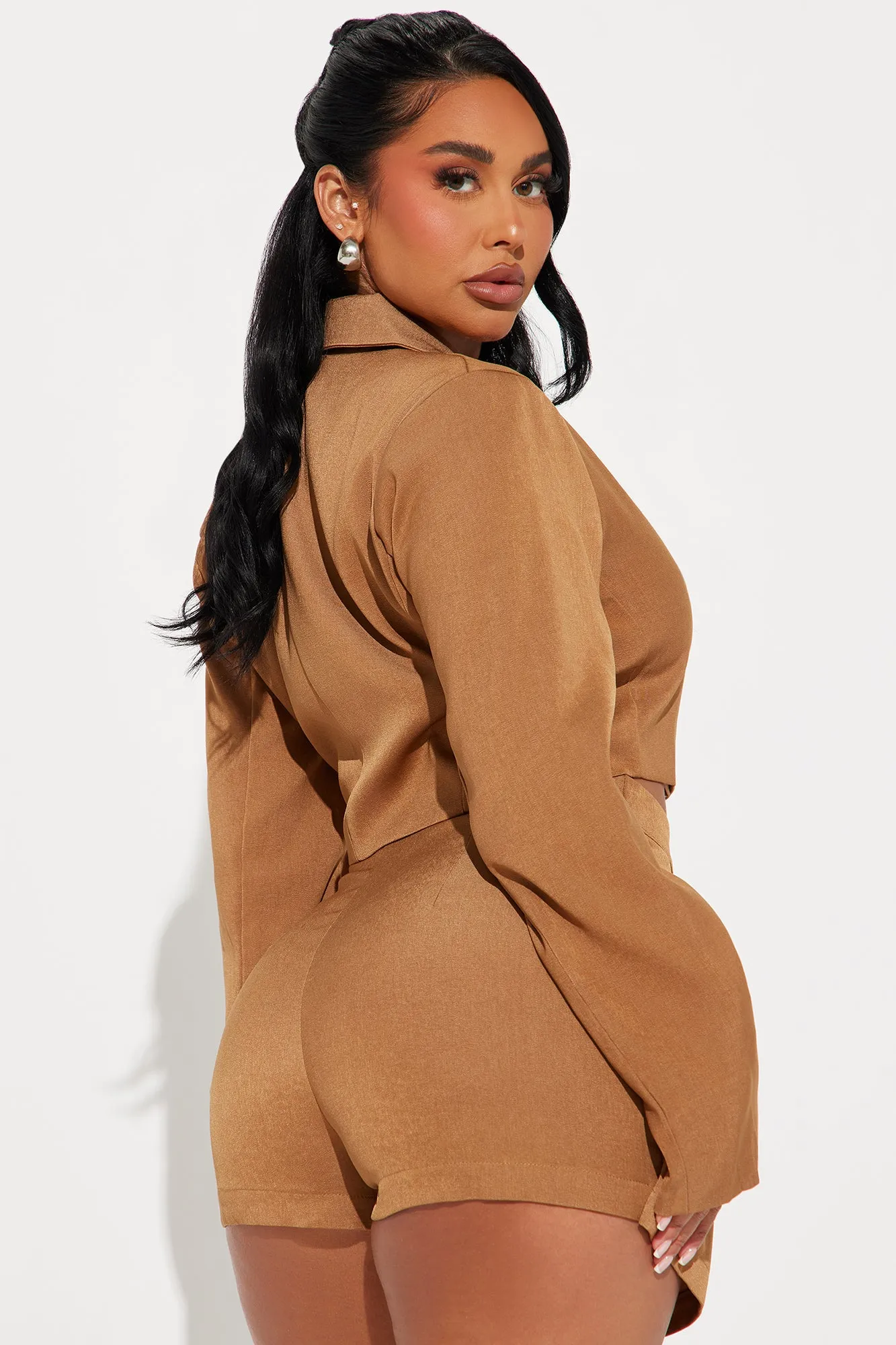 Paige Skort Set - Camel