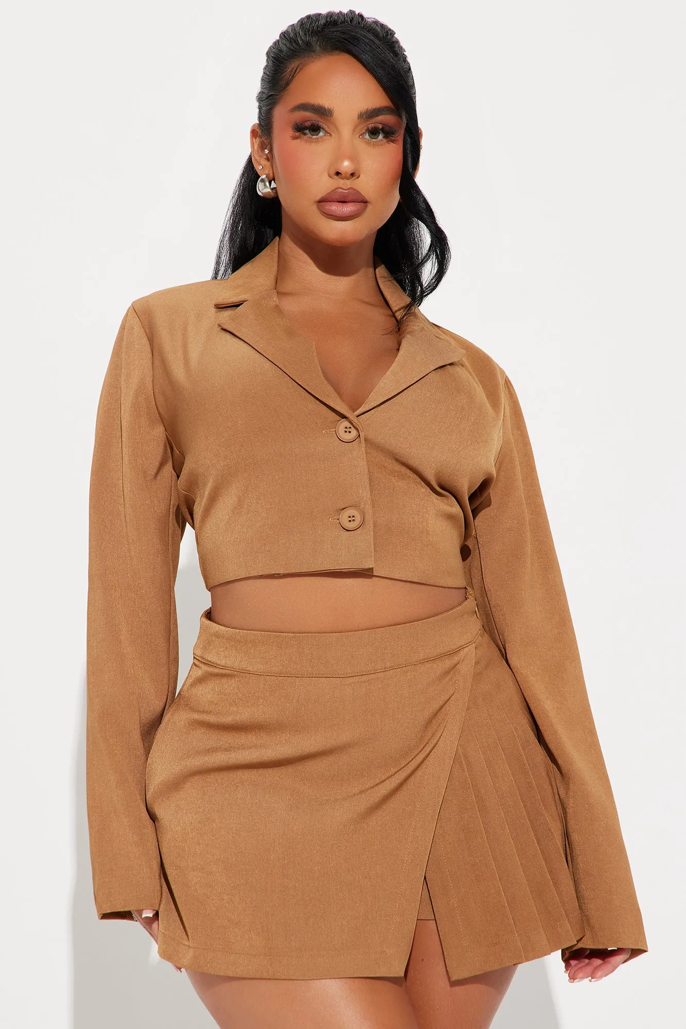 Paige Skort Set - Camel