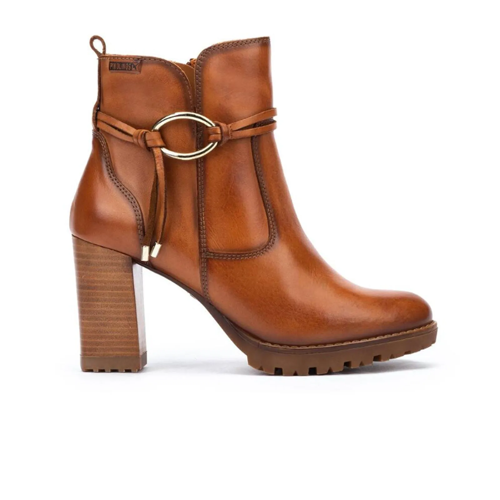 Pikolinos Connelly W7M-8542 Heeled Ankle Boot (Women) - Brandy