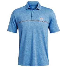 Playoff 3.0 Stripe Polo Blue/Orange - SS24