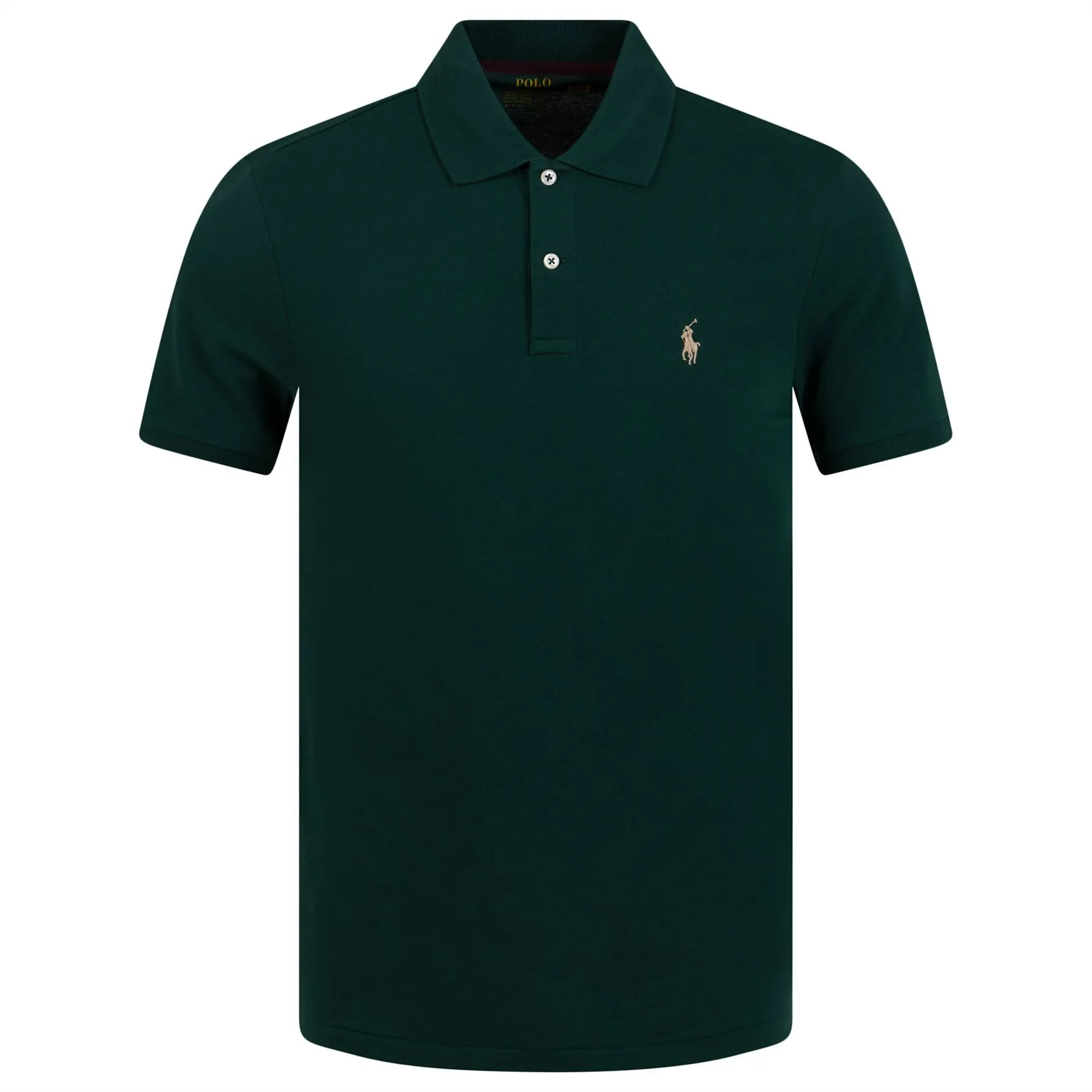 Polo Golf Performance Stretch Mesh Polo Hunt Club Green - AW23