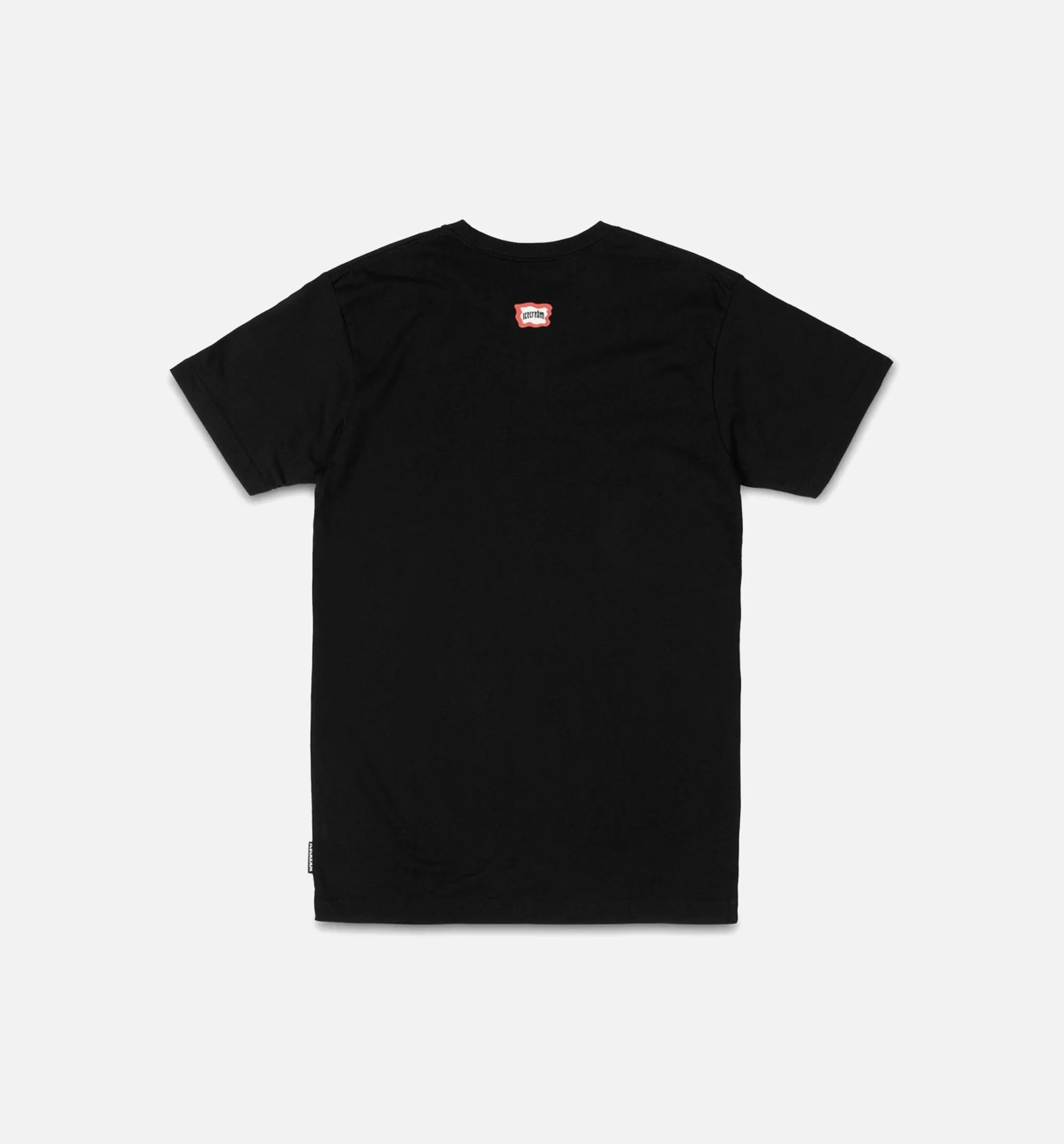 Roller Short Sleeve Tee Mens T-Shirt - Black/White