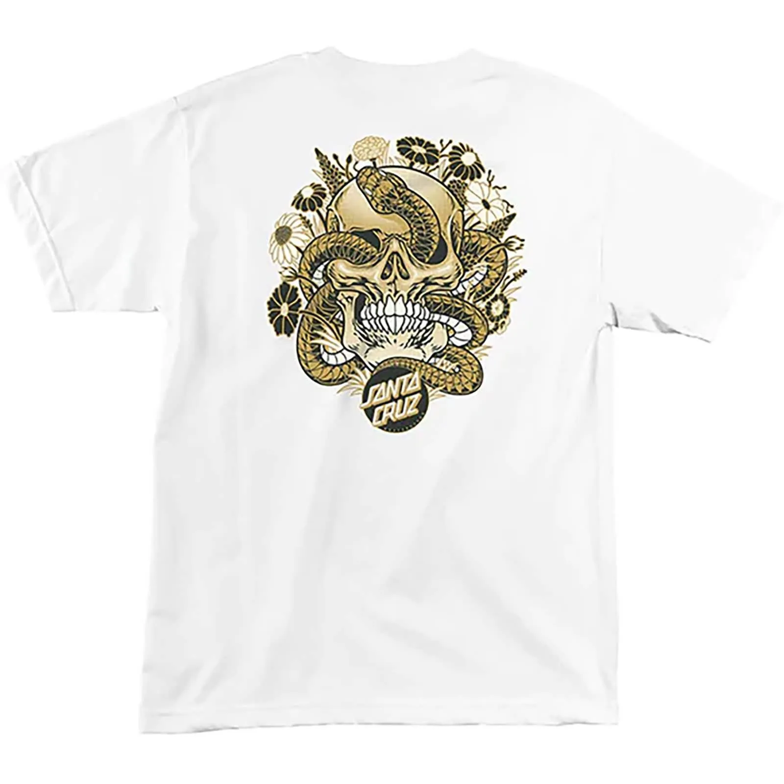 Santa Cruz Botanic Skull Men's Short-Sleeve Shirts (Brand New)