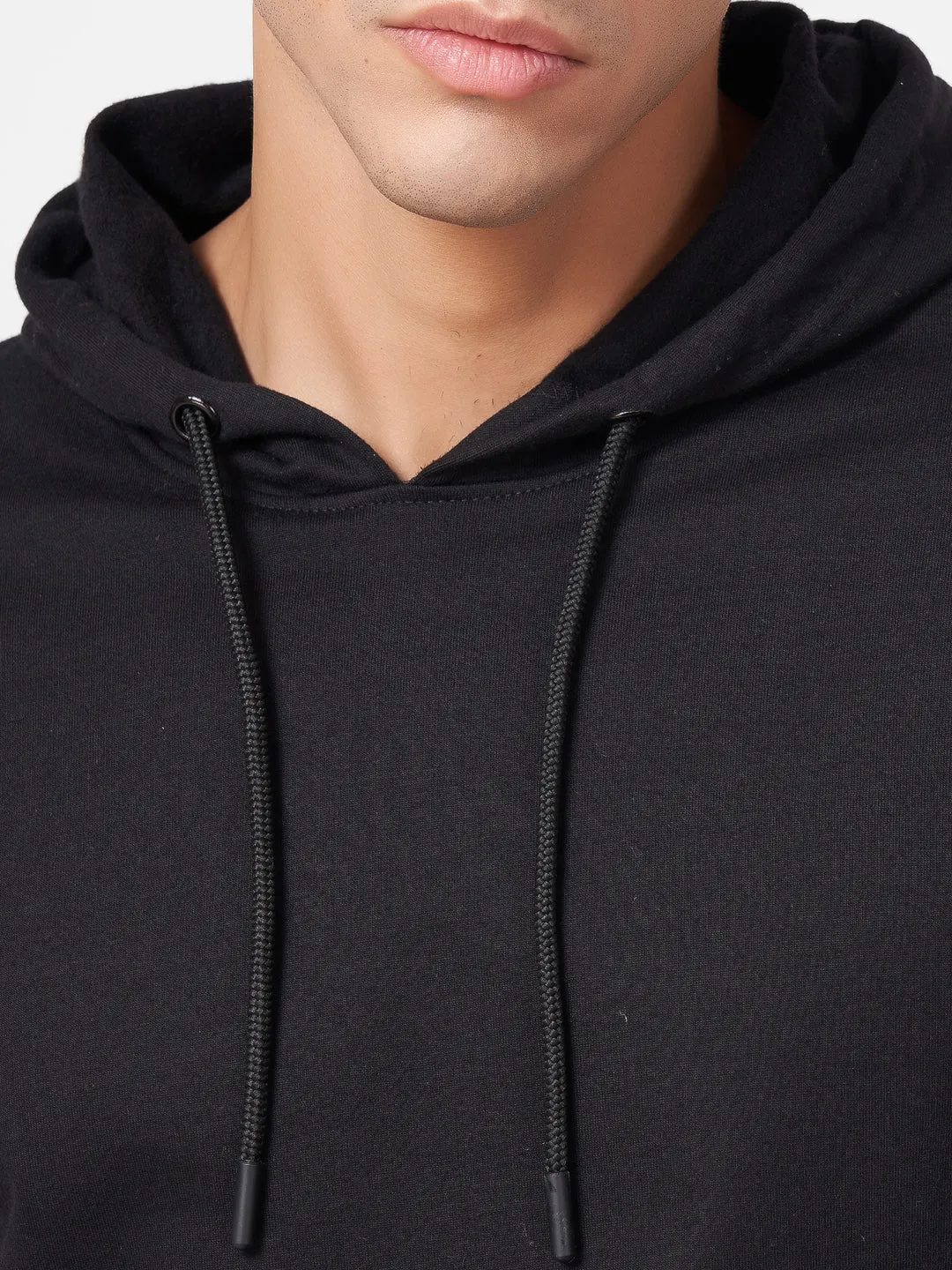 Solid Full Sleeve Hoodie