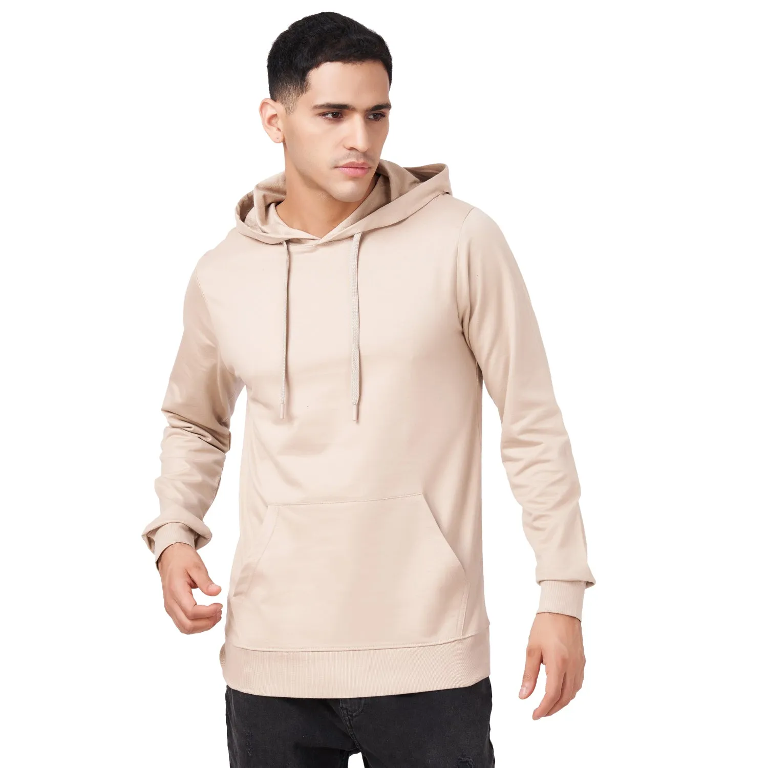 Solid Full Sleeve Hoodie