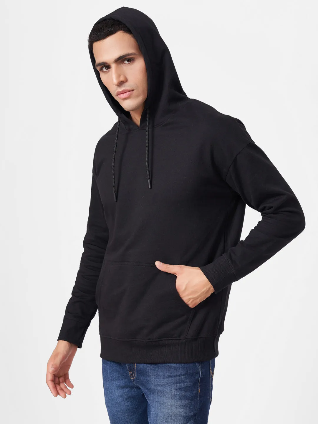 Solid Full Sleeve Hoodie