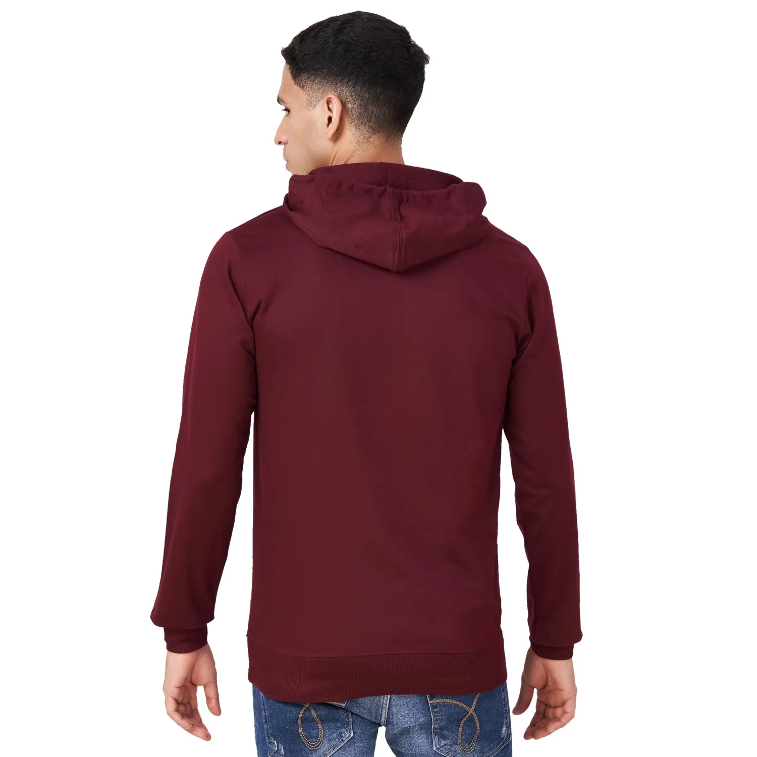 Solid Full Sleeve Hoodie