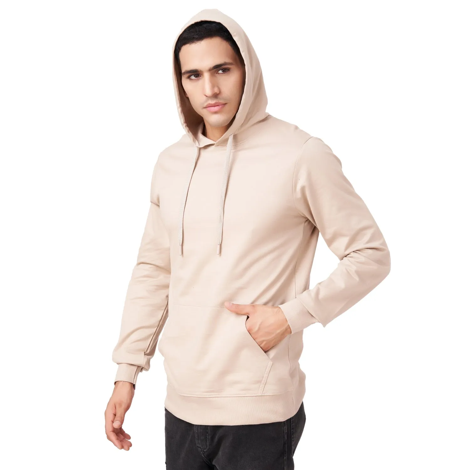 Solid Full Sleeve Hoodie