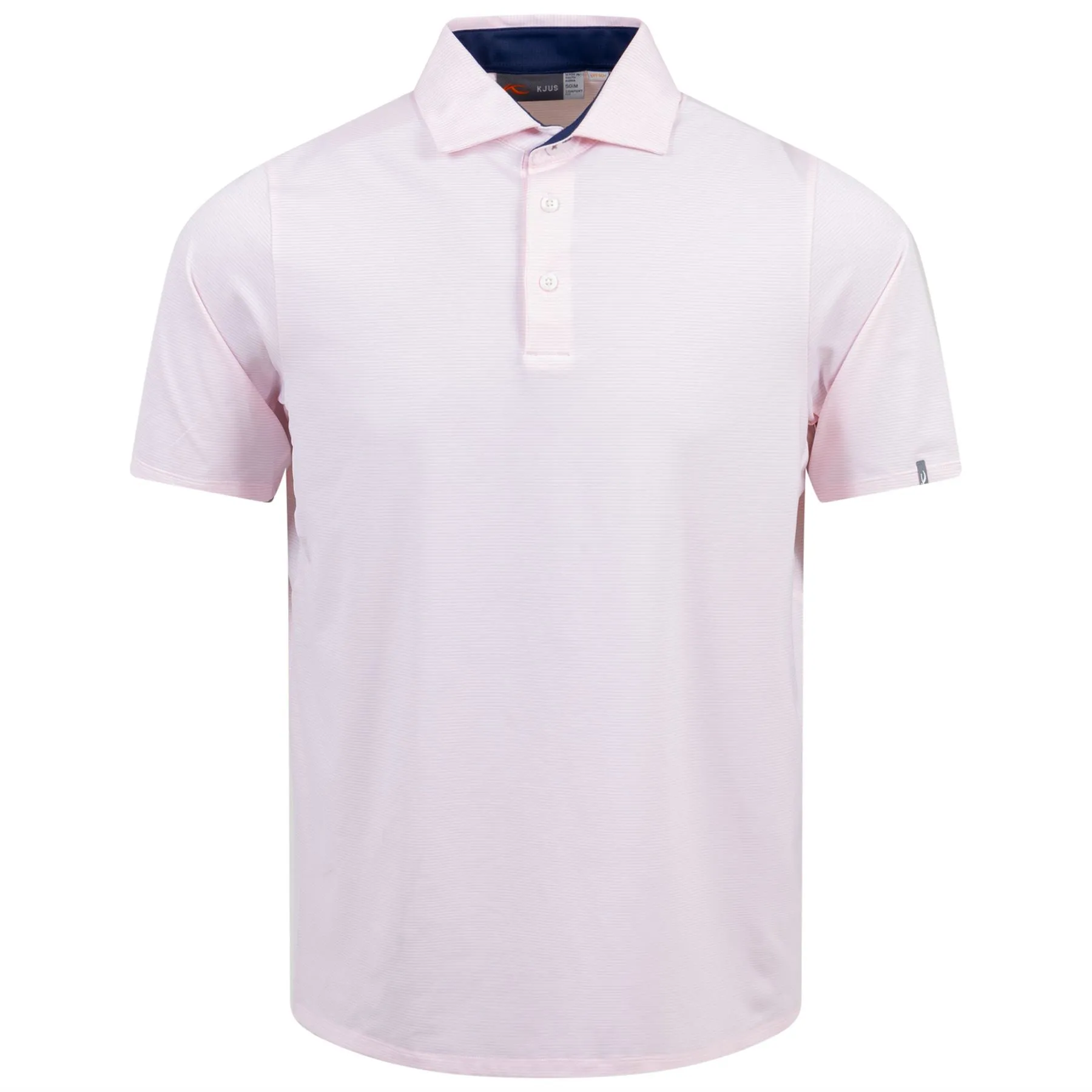 Soren Stripe Polo Pink Salt/White - SS24