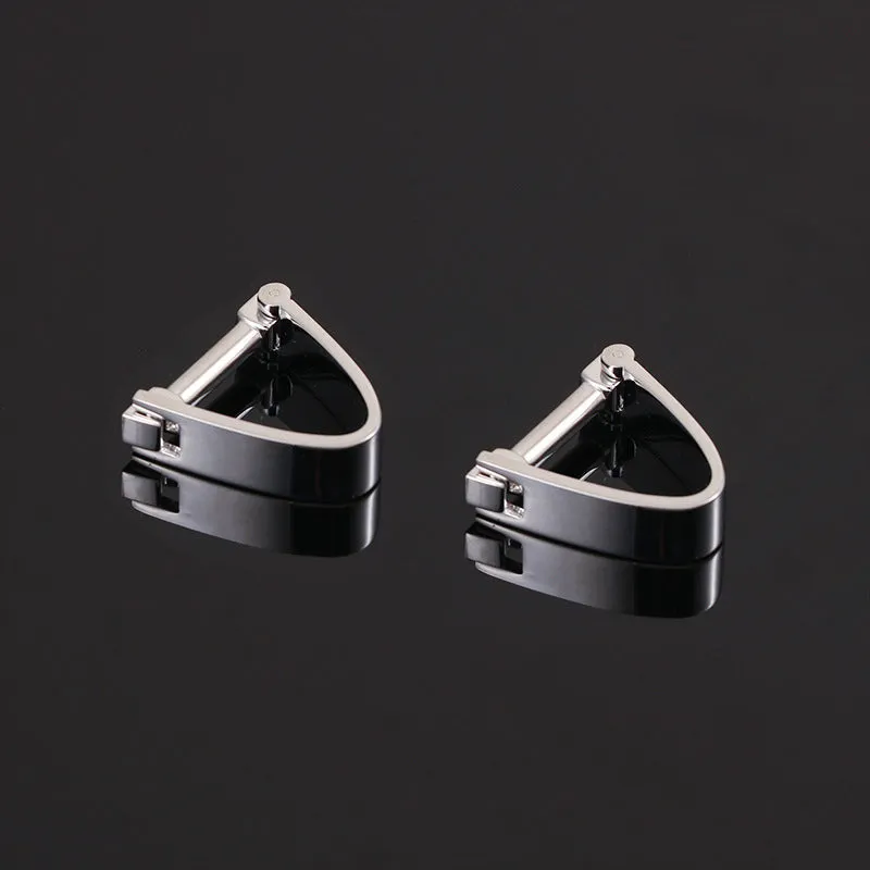 Square Cut-out French Swank Cufflinks