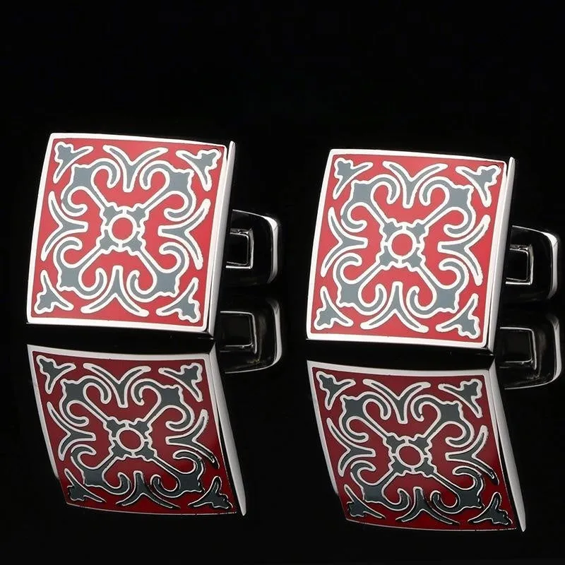 Square Cut-out French Swank Cufflinks