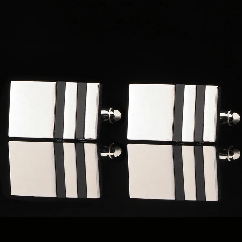 Square Cut-out French Swank Cufflinks