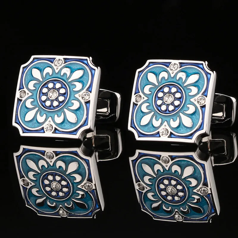 Square Cut-out French Swank Cufflinks