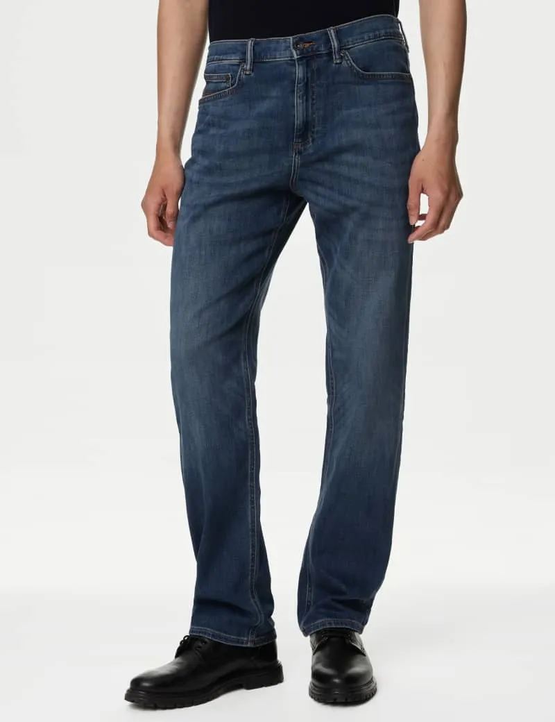 Straight Fit 360 Flex Jeans