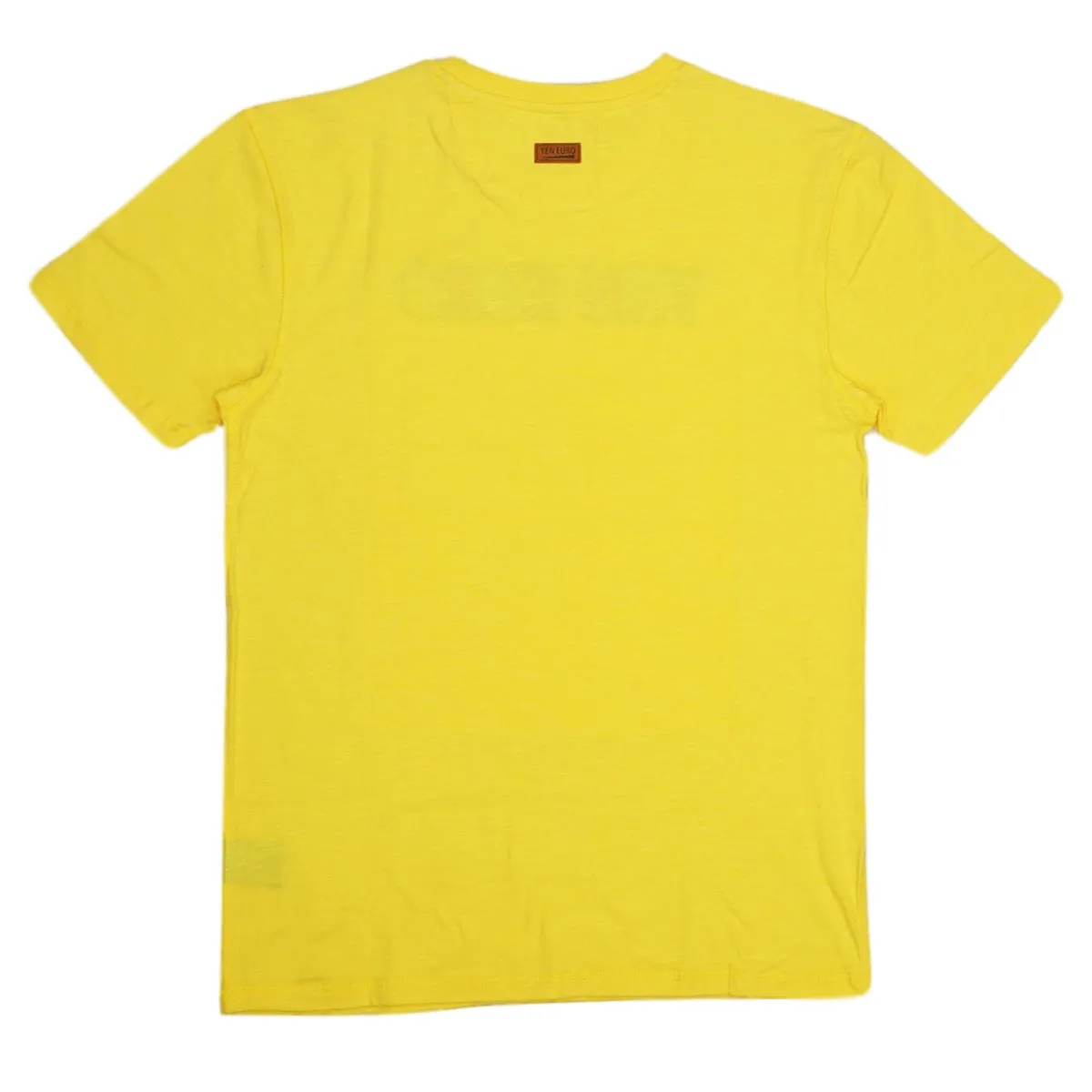 The Art Of Relaxation Chenille Tee (Lemon) / D2