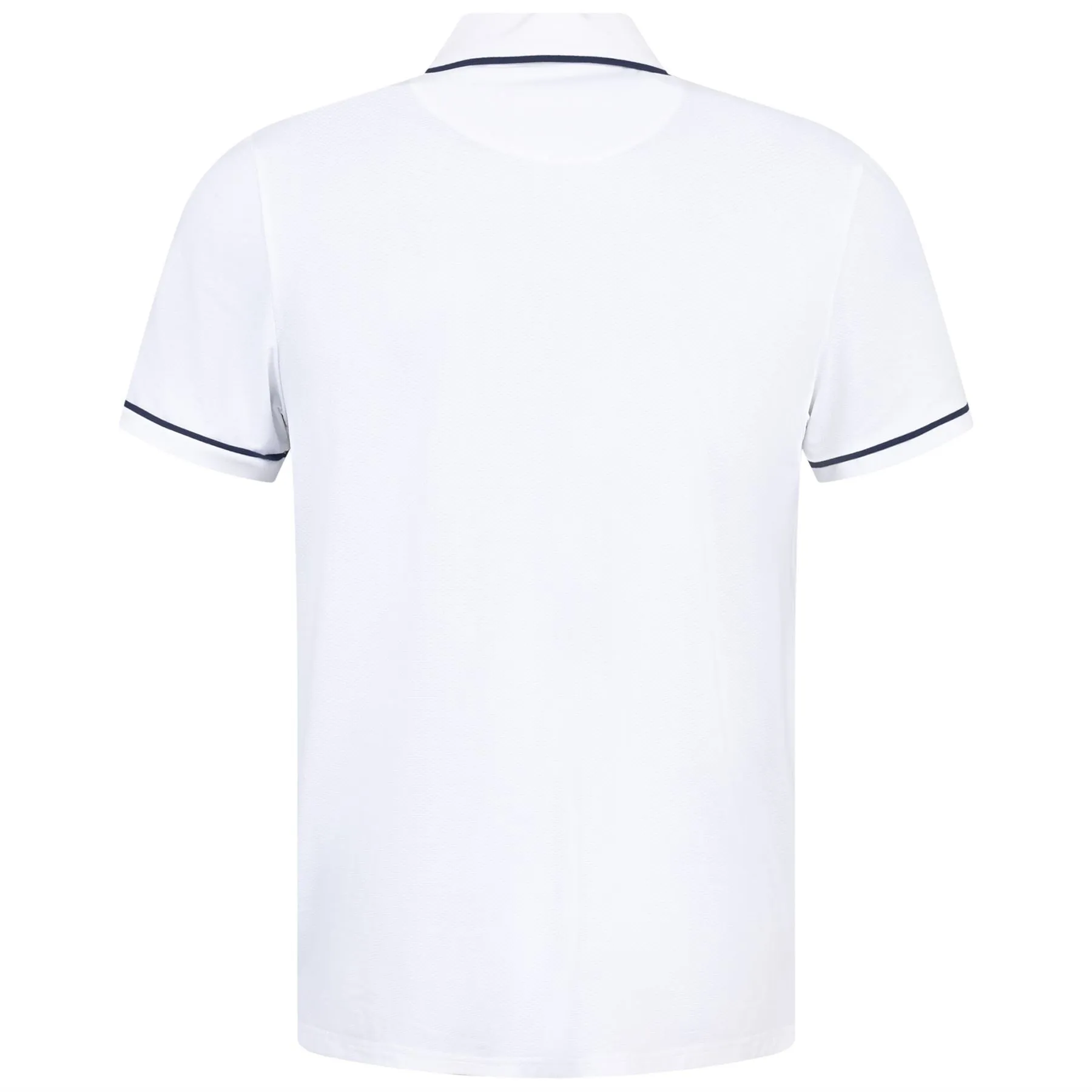 The Technical Earl Nylon Stretch Polo Bright White - SS24