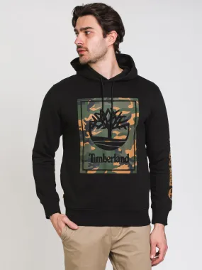 TIMBERLAND CAMO TREE PULLOVER HOODIE  - CLEARANCE