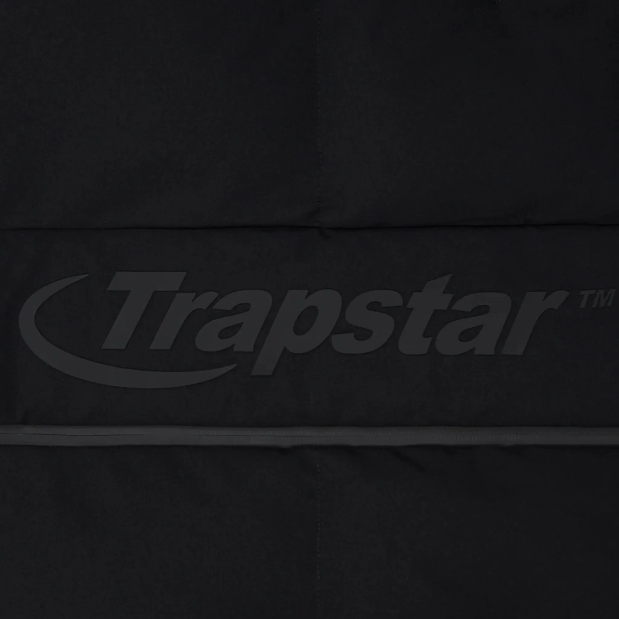 Trapstar Hyperdrive Technical Hooded Blackout Edition Puffer Jacket