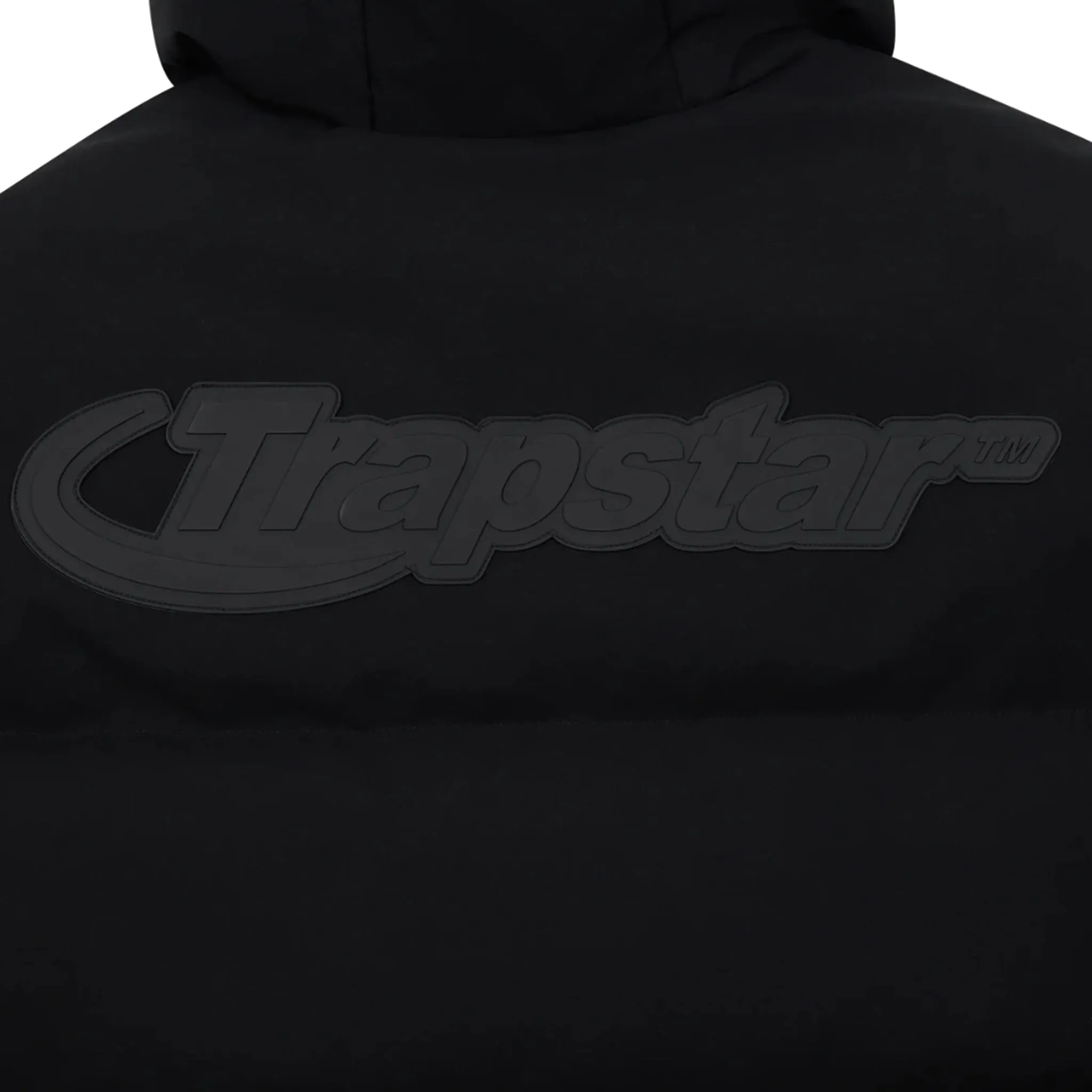 Trapstar Hyperdrive Technical Hooded Blackout Edition Puffer Jacket