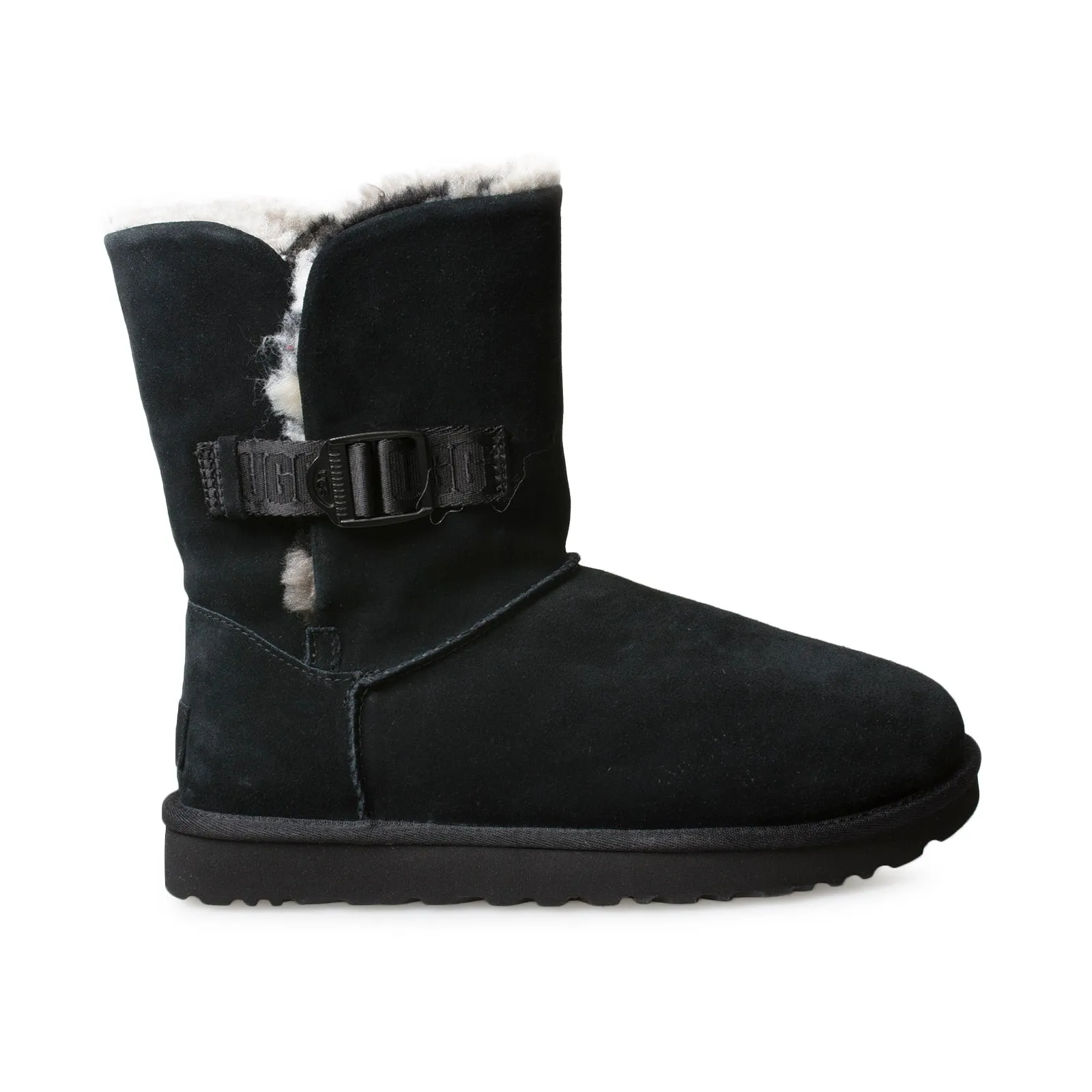 Sure! Here’s an optimized version of the product title:

Womens UGG Bailey Buckle Cali Collage Black Boots - Stylish & Comfortable Winter Footwear