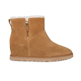 UGG Classic Femme Zip Mini Chestnut Boots - Women's