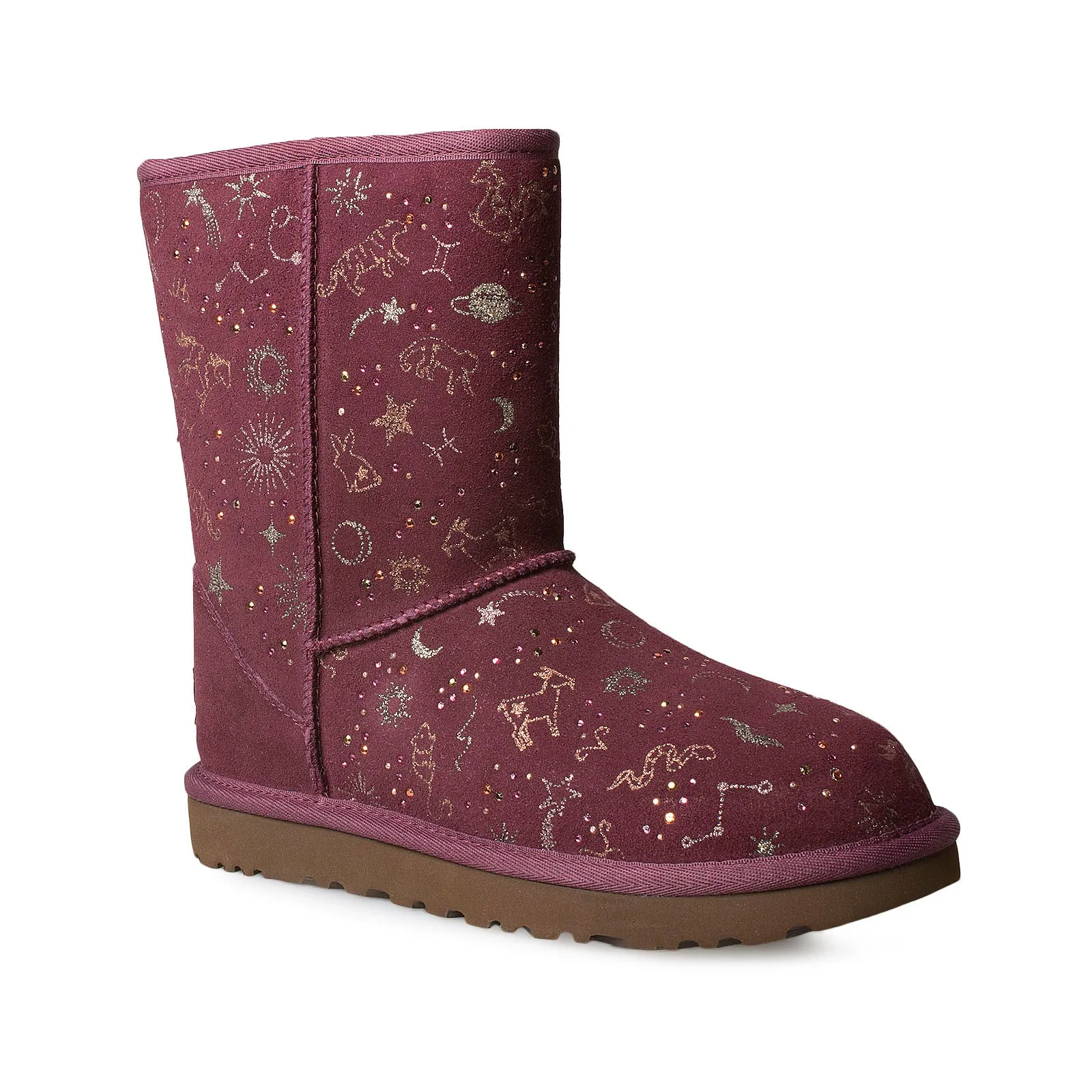 UGG Classic Zodiac Short Wild Grape Boots - Women's