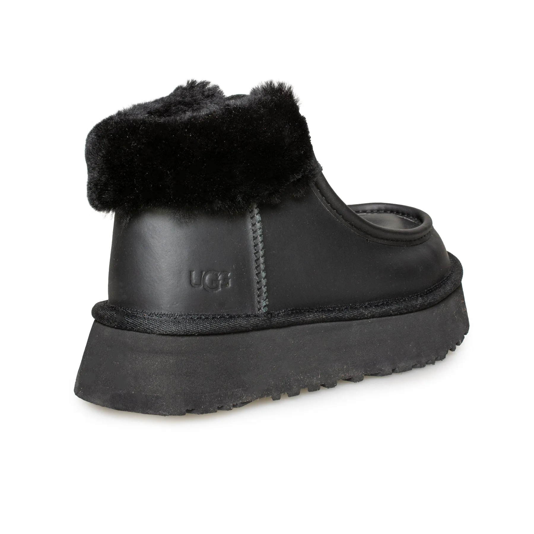 UGG Funkette Boot Ultra Matte Black Boots - Women's