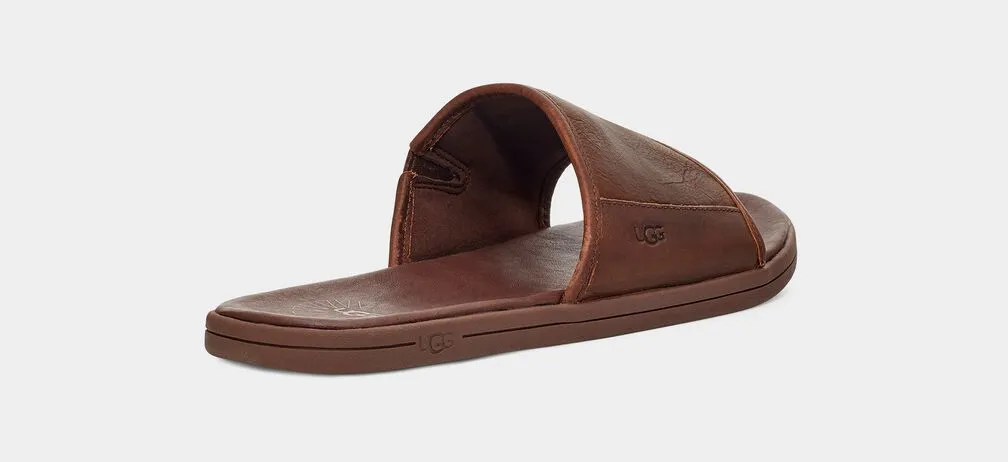 UGG Men's Seaside Slide (Luggage Leather)