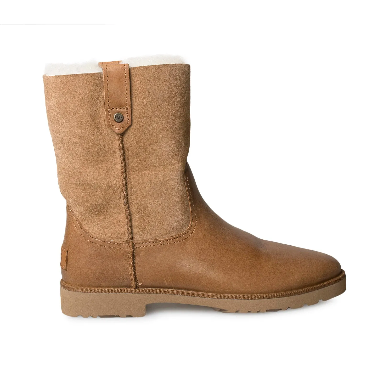 UGG Romely Short Chestnut Boots - Women's