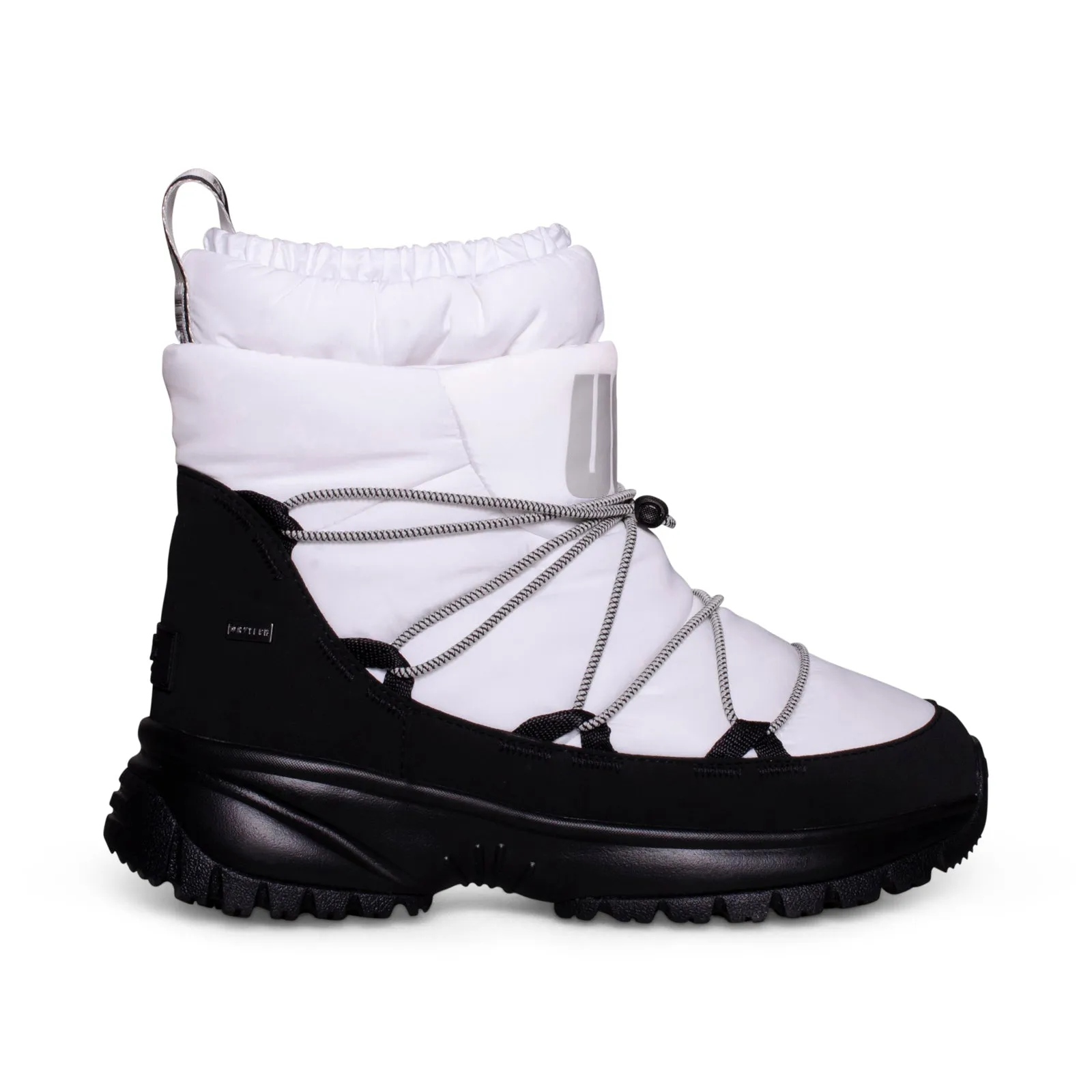 UGG Yose Puffer Mid White Boots - Women's