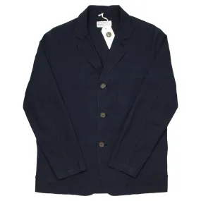 Universal Works - Three Button Jacket Seersucker II - Navy